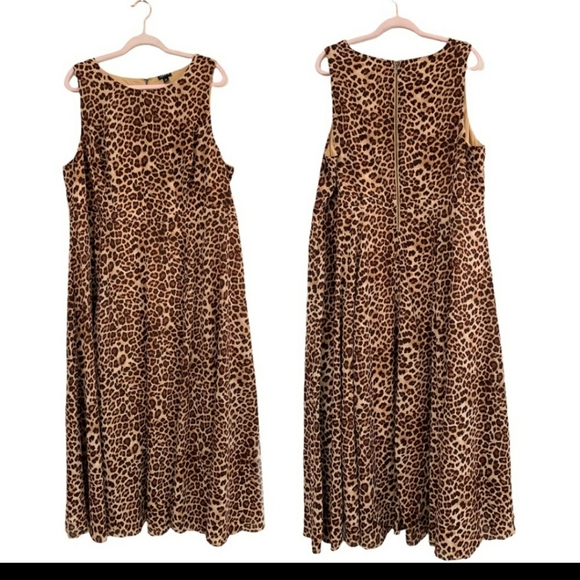 Torrid Leopard Print Chiffon Maxi Dress - Picture 4 of 5